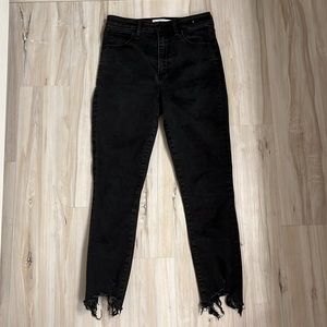 Abercrombie & Fitch The Super Skinny Ankle High Rise